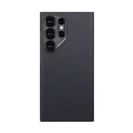 قاب گلکسی S24 Ultra برند پیتاکا مدل PITAKA MagEZ Case (Black/Grey Twill) مناسب برای Samsung Galaxy S24 Ultra
