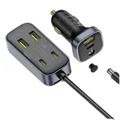 شارژر فندکی بیسوس Baseus BackseatPal L1 C00081100121 دارای 6 پورت و توان 110 وات