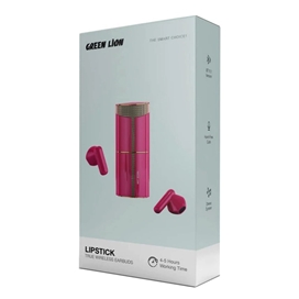 هندزفری بلوتوث طرح رژلب گرین لاین Green Lion Lipstick True Wireless Earbuds GNLPTKTWSBL