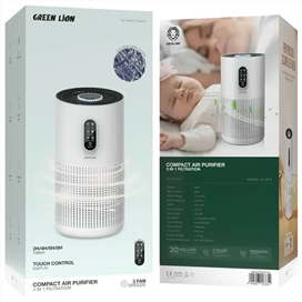 دستگاه تصفیه هوا گرین لاین Green Lion Compact Air Purifier GNCMPAIRPRWH