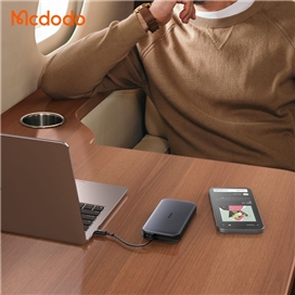 پاوربانک 45 وات 10000 با کابل تایپ سی جمع شونده مک دودو Mcdodo Power Bank MC-5920