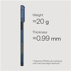 قاب آیفون 17 پرو مکس برند پی تاکا مدل PITAKA Ultra Slim Moment · MILKY WAY GALAXY (PitaTap) مناسب برای Apple iPhone 17 Pro Max