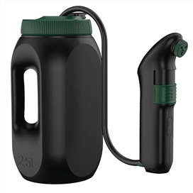 خودشور مسافرتی با مخزن 2.5 لیتری گرین لاین Green Lion Bidet Pro with Large Water Tank GNBIDPWTNKBK