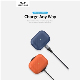 کاور ایرپاد برند کی فون مدل Keephone Oscar Airpod Cover مناسب Apple AirPods 3nd Generation