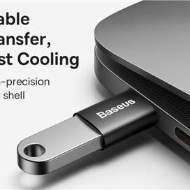 مبدل او تی جی تایپ سی به یو اس بی بیسوس Baseus Ingenuity Mini OTG Adaptor Type C to USB-A 3.1 ZJJQ000001
