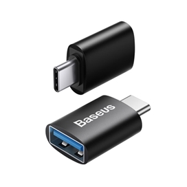 مبدل او تی جی تایپ سی به یو اس بی بیسوس Baseus Ingenuity Mini OTG Adaptor Type C to USB-A 3.1 ZJJQ000001