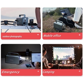 شارژر همراه یوبائو ظرفیت 72000 میلی آمپر ساعت YOOBAO Portable Power Station 300W EN300WLPD