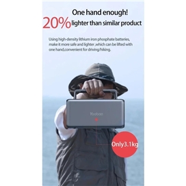 شارژر همراه یوبائو ظرفیت 72000 میلی آمپر ساعت YOOBAO Portable Power Station 300W EN300WLPD