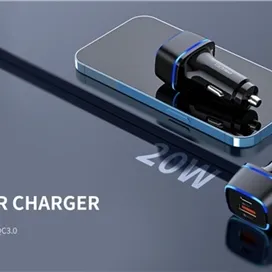 شارژر فندکی PD فست رسی Recci RQ02 Car Charger