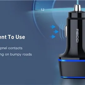 شارژر فندکی PD فست رسی Recci RQ02 Car Charger