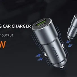 شارژر فندکی PD فست رسی Recci RCC-P01 Car Charger