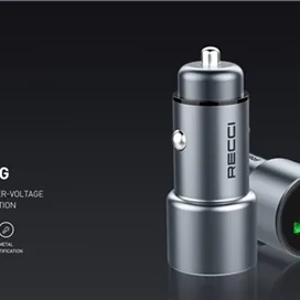 شارژر فندکی PD فست رسی Recci RCC-P01 Car Charger