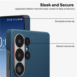 قاب گوشی پیتاکا مدل Tactile Woven مناسب Galaxy S25 Ultra