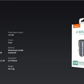شارژر فندکی PD فست رسی Recci RCC-P01 Car Charger