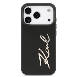 قاب کارل لاگرفلد Karl Lagerfeld نوشته برجسته مناسب برای Apple iPhone 17 Pro Max