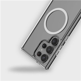 قاب بلوئو مدل Blueo Crystal Drop Resistance Stand 360° Magsafe Case مناسب برای Samsung Galaxy S26 Ultra