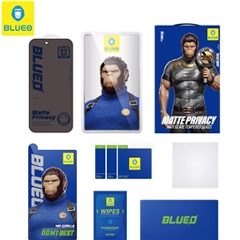 گلس محافظ صفحه برند بلو مات پرایوسی مدل Blueo Full Cover Anti-Peep privacy Matte Glass Samsung مناسب برای Samsung Galaxy S26 Ultra