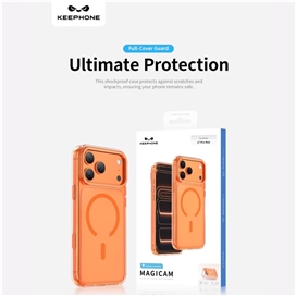 قاب برند کی فون مدل KeePhone Magicam Series مناسب برای Apple iPhone 17 Pro