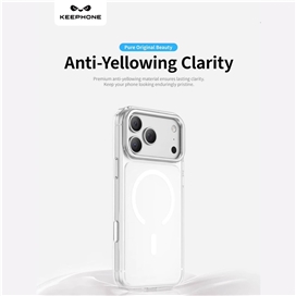 قاب برند کی فون مدل KeePhone Magicam Series مناسب برای Apple iPhone 17 Pro