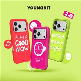 قاب برند Youngkit یانگ کیت مدل Coffee Time Series سبز مناسب برای Apple iPhone 17 Pro Max