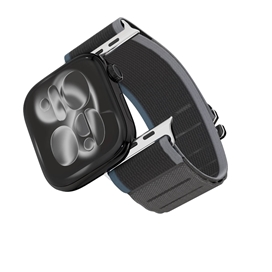 بند اپل واچ برند لولو مدل Levelo Malo Nylon watch Strap مناسب برای 44-45-46-49 mm