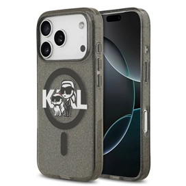 قاب برند کارل لاگرفلد مدل Karl Lagerfeld شماره 8 Iphone مناسب برای Apple iPhone 17 Pro Max