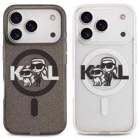 قاب برند کارل لاگرفلد مدل Karl Lagerfeld شماره 8 Iphone مناسب برای Apple iPhone 17 Pro Max
