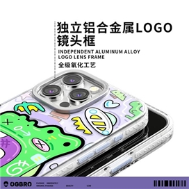 قاب برند اوجی برو OGBRO مدل Western Cowboy مناسب برای Apple iPhone 17
