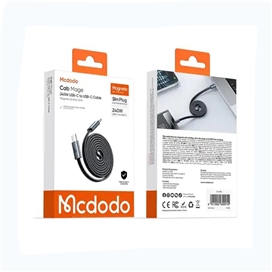 کابل دو سر تایپ سی با بدنه مگنتی 240 وات مک دودو Mcdodo Cab Mage Cable CA-9900