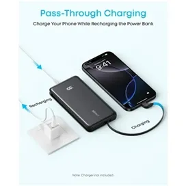 پاوربانک 22.5 وات 10000 میلی آمپر انکر مدل Anker Zolo Power Bank (10K, 22.5W) A110D