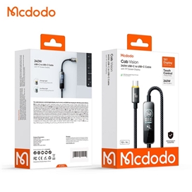 کابل شارژ دو سر تایپ سی 240W مک دودو Mcdodo Cab Vision 240W 1.2m CA-8750