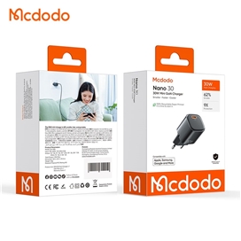 آداپتور شارژ مینی 30 وات مکدودو Mcdodo Nano 30W Gan Charger CH-008
