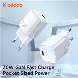 آداپتور شارژ مینی 30 وات مکدودو Mcdodo Nano 30W Gan Charger CH-008