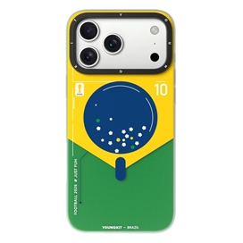 قاب جام جهانی فوتبال Brazil برزیل یانگ کیت آیفون مناسب برای Apple iPhone 16 Pro Max