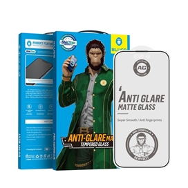 گلس فول BLUEO Full Cover Anti Glare Matte Glass Anti Static مناسب برای Apple iPhone 12 Pro