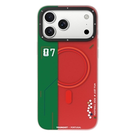 قاب Youngkit مدل جام جهانی فوتبال Portugal پرتغال یانگ کیت آیفون مناسب برای Apple iPhone 17 Pro Max