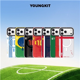 قاب برند Youngkit مدل جام جهانی فوتبال England انگلیس یانگ کیت آیفون مناسب برای Apple iPhone 16 Pro Max