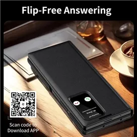 کیف کلاسوری هوشمند سامسونگ مدل Smart View Wallet Case مناسب Galaxy Z Fold 7 (با برنامه /غیر اصل) Samsung Smart View Wallet Case Galaxy Z Fold7
