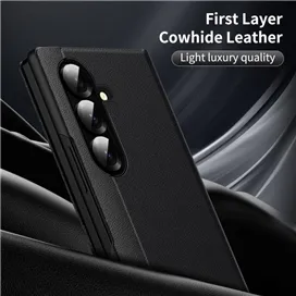کیف کلاسوری هوشمند سامسونگ مدل Smart View Wallet Case مناسب Galaxy Z Fold 7 (با برنامه /غیر اصل) Samsung Smart View Wallet Case Galaxy Z Fold7