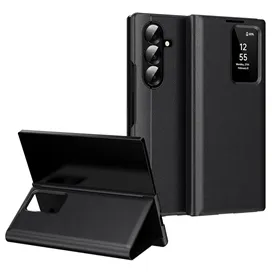 کیف کلاسوری هوشمند سامسونگ مدل Smart View Wallet Case مناسب Galaxy Z Fold 7 (با برنامه /غیر اصل) Samsung Smart View Wallet Case Galaxy Z Fold7