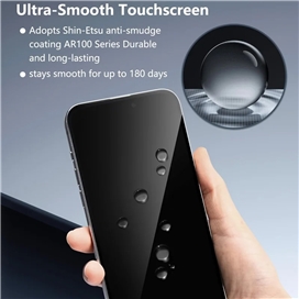 گلس حریم شخصی آیفون 17 جویروم JOYROOM iPhone 17 2.5D Anti-Spy JR-MQS0613