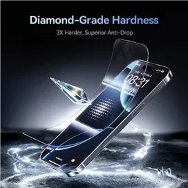 گلس شیشه ای شفاف آیفون 17 پرومکس جویروم JOYROOM Glass for iPhone 17 Pro Max JR-MQS0569