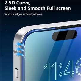 گلس حریم شخصی آیفون 17 پرومکس جویروم JOYROOM iPhone 17 Pro JR-MQS0616