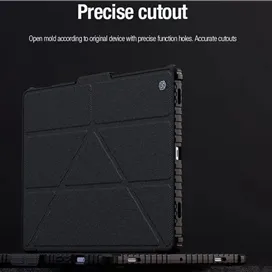 کیف کلاسوری نیلکین مدل Bumper Leather Case Pro مناسب برای تبلت سامسونگ Galaxy Tab S10 Plus Galaxy Tab S9 Plus