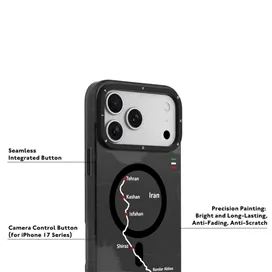 قاب برند یانگ کیت Youngkit مدل جاده ایران آیفون مناسب برای Apple iPhone 17 Pro Max