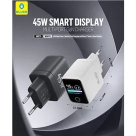 آداپتور بلو Blueo Adaptor45W GAN Charger