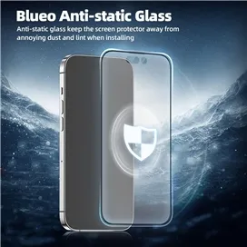 گلس فول BLUEO Full Cover Anti Glare Matte Glass Anti Static مناسب برای Apple iPhone 17E