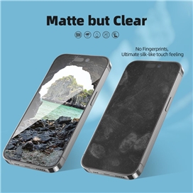 گلس فول BLUEO Full Cover Anti Glare Matte Glass Anti Static مناسب برای Apple iPhone 17E