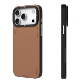 قاب برند یانگکیت مدل Youngkit Simple Matte Leather Case magsafe مناسب برای Apple iPhone 17 Pro Max
