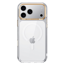 قاب برند نیمی شفاف مدل Nimmy Magnetic Crystal Clear آیفون مناسب برای Apple iPhone 17 Pro Max